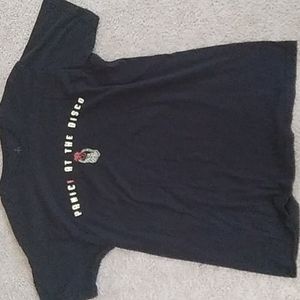 Black skeleton panic! At the disco t-shirt